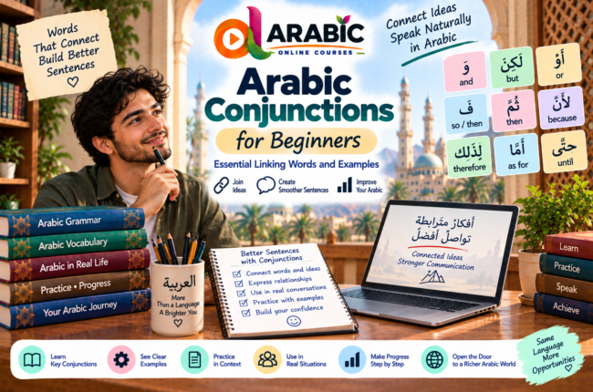 Arabic Conjunctions for Beginners