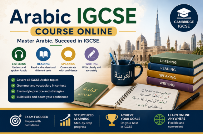 Arabic IGCSE Course