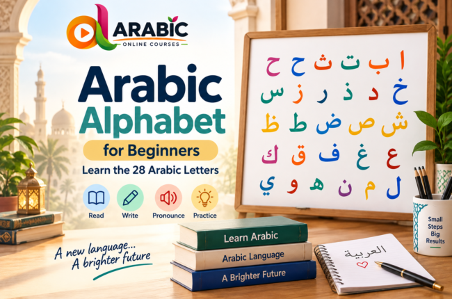 Arabic alphabet for beginners