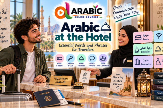 Arabic at the hotel