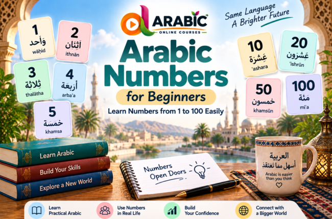 Arabic numbers for beginners