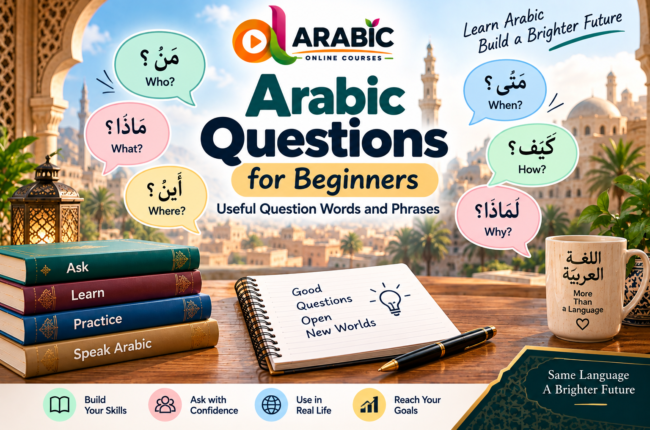 Arabic questions for beginners