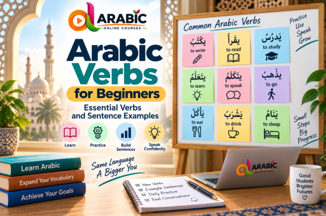 Arabic verbs for beginners