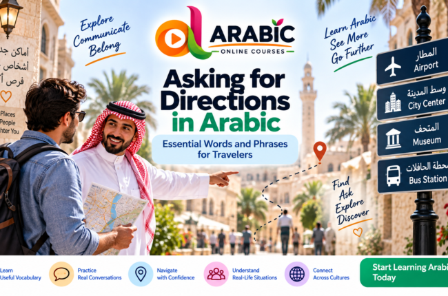 Asking for directions in Arabic