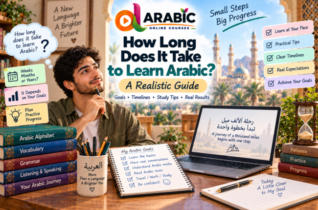how long does it take to learn Arabic