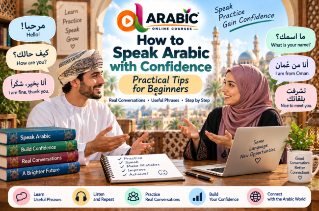 how to speak Arabic confidently