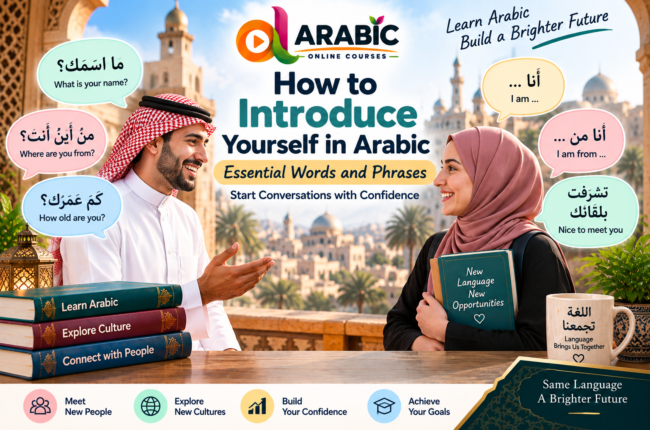 introduce yourself in Arabic